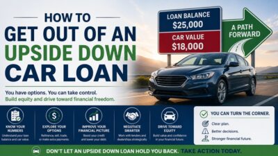 How to Get Out of an Upside Down Car Loan