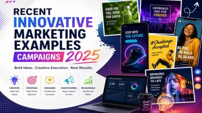 Recent innovative marketing examples campaigns 2025