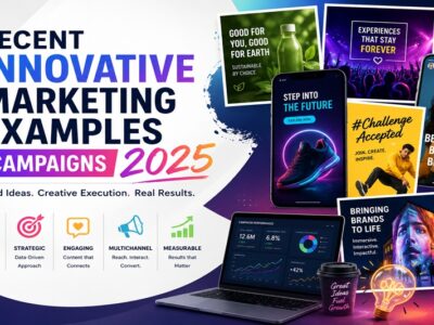 Recent innovative marketing examples campaigns 2025